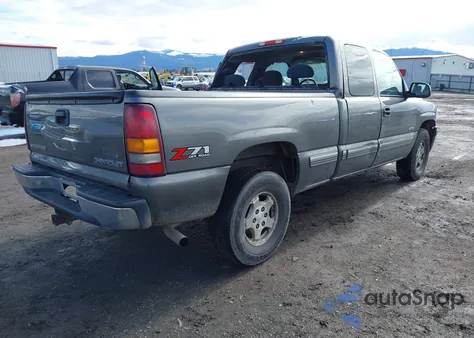 2001 Chevrolet Silverado 1500 Ls из США, поврежденный, VIN 2GCEK19T411405402